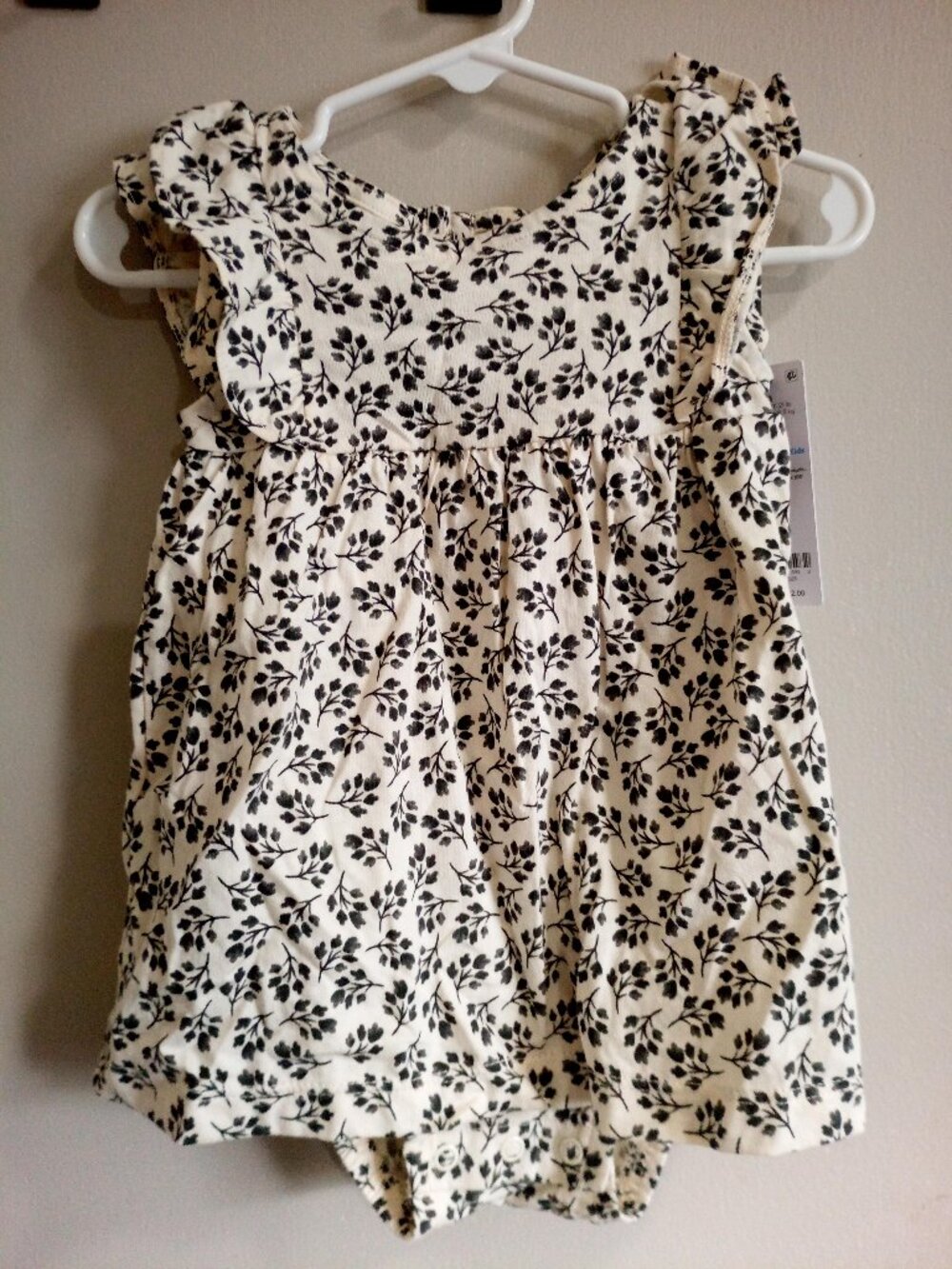 Floral Ruffle Romper